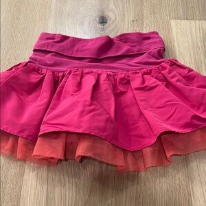 GAP Pink and orange Layered Skirt